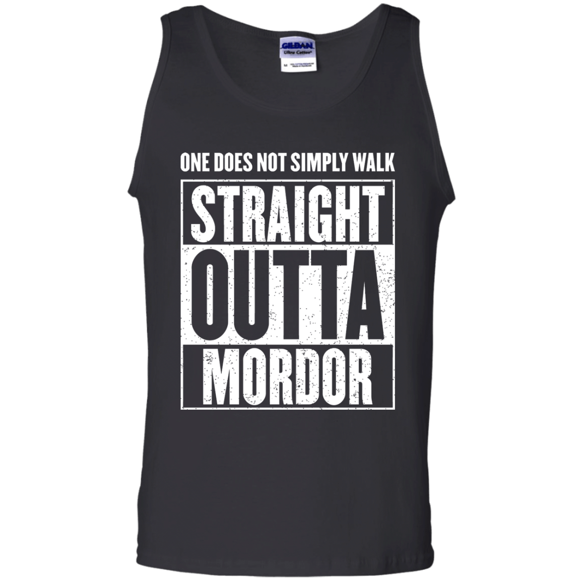 Straight Outta Mordor Men's Tank Top