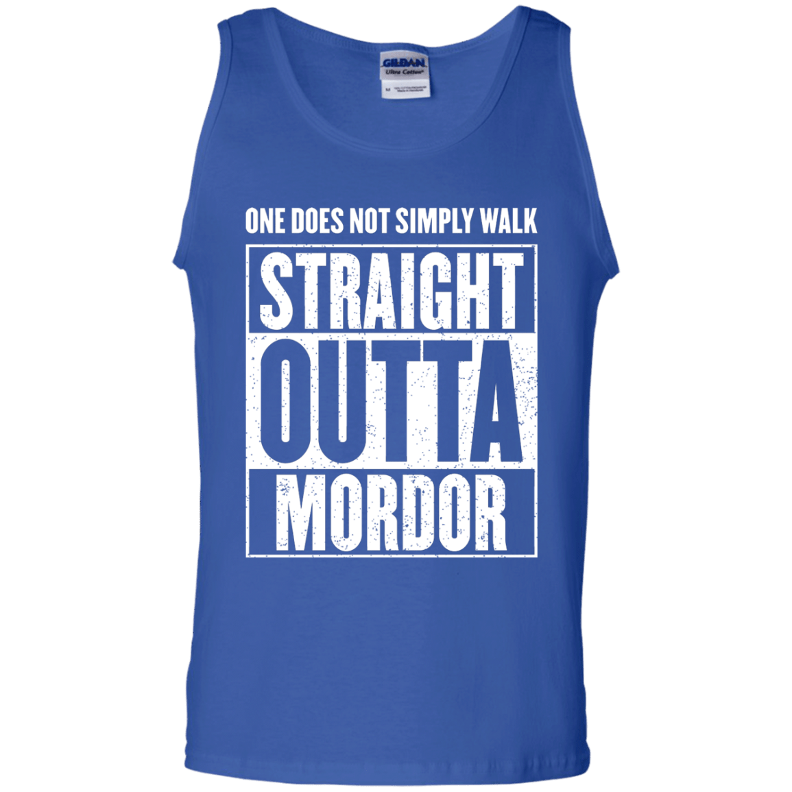Straight Outta Mordor Men's Tank Top