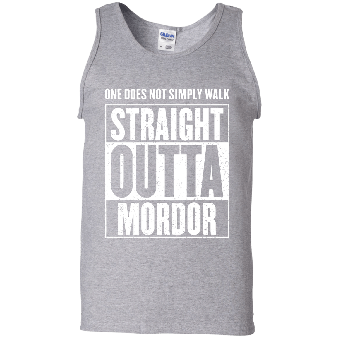 Straight Outta Mordor Men's Tank Top