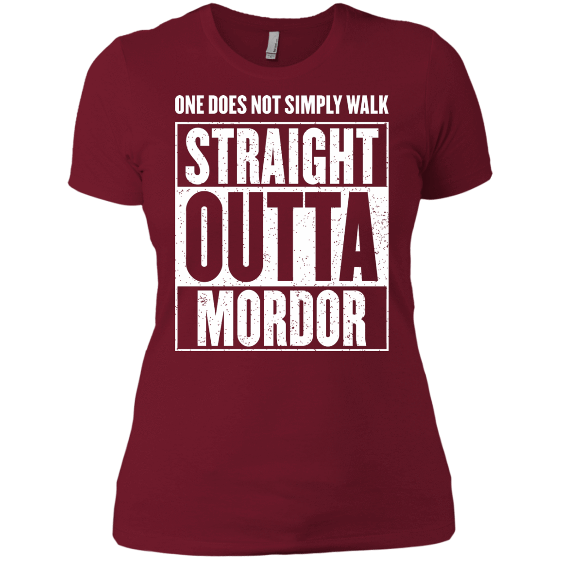 T-Shirts Scarlet / X-Small Straight Outta Mordor Women's Premium T-Shirt