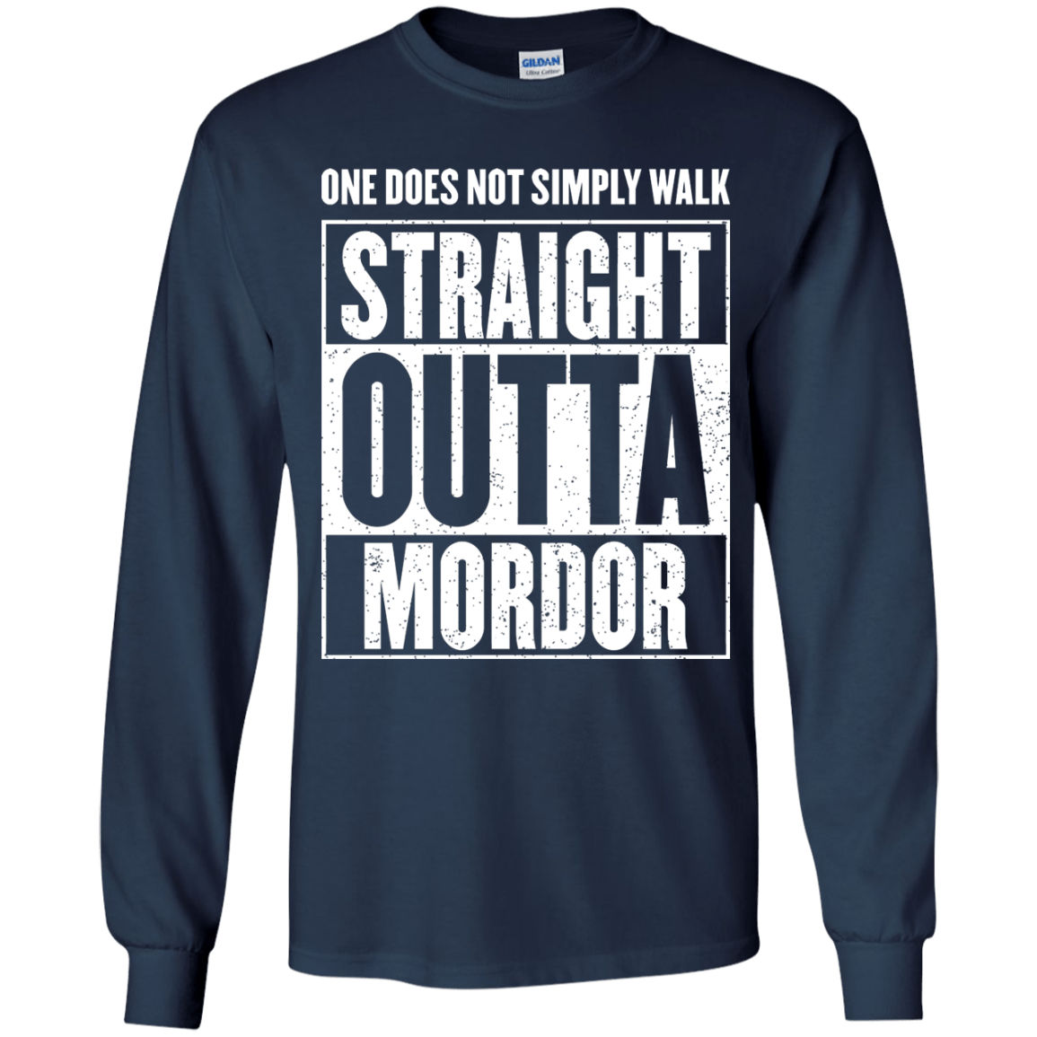 Straight Outta Mordor Youth Long Sleeve T-Shirt