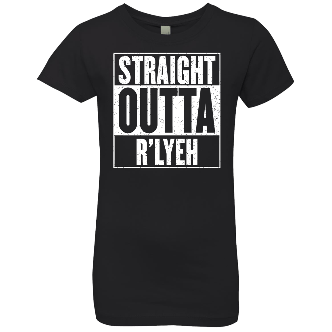 Straight Outta R'lyeh Girls Premium T-Shirt