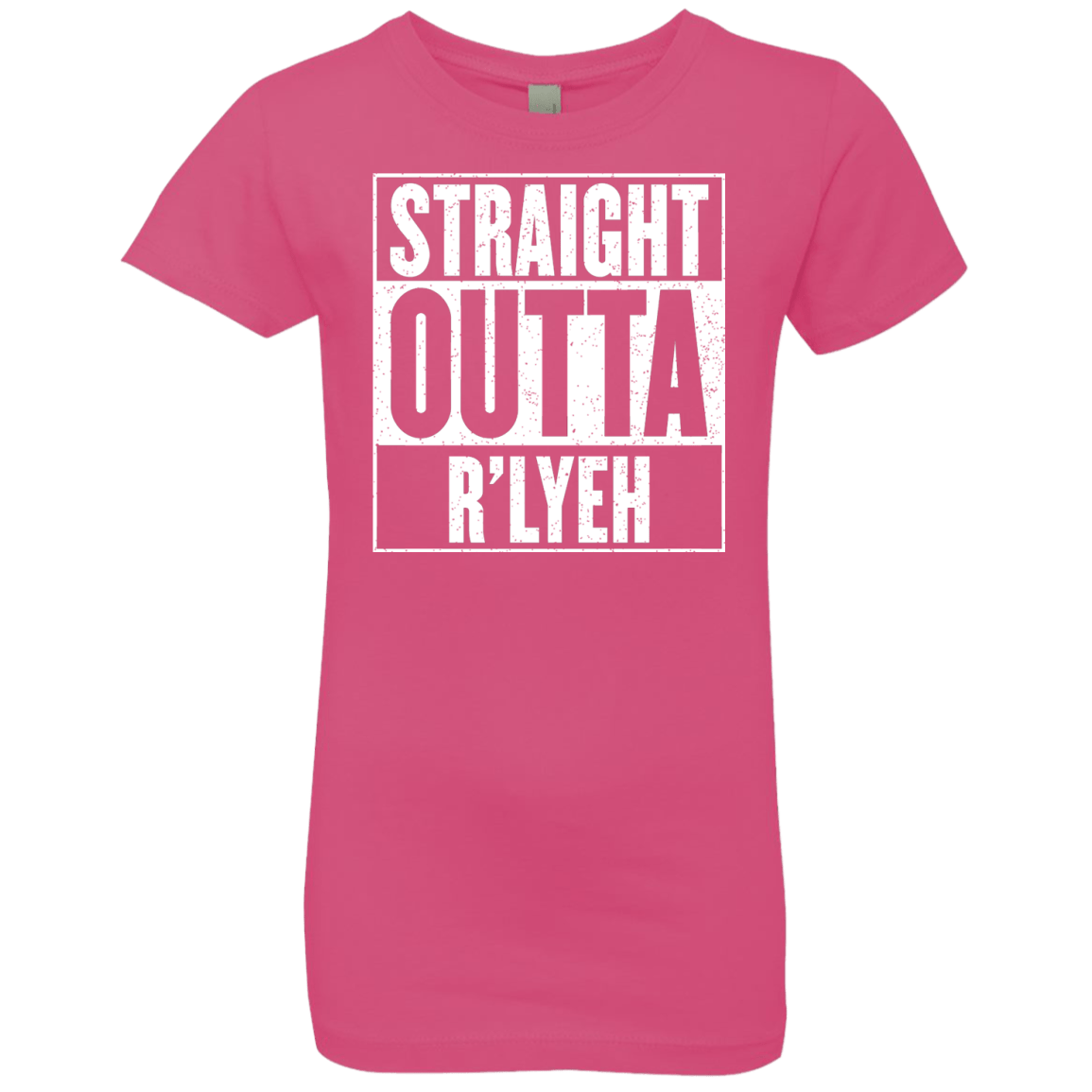 Straight Outta R'lyeh Girls Premium T-Shirt
