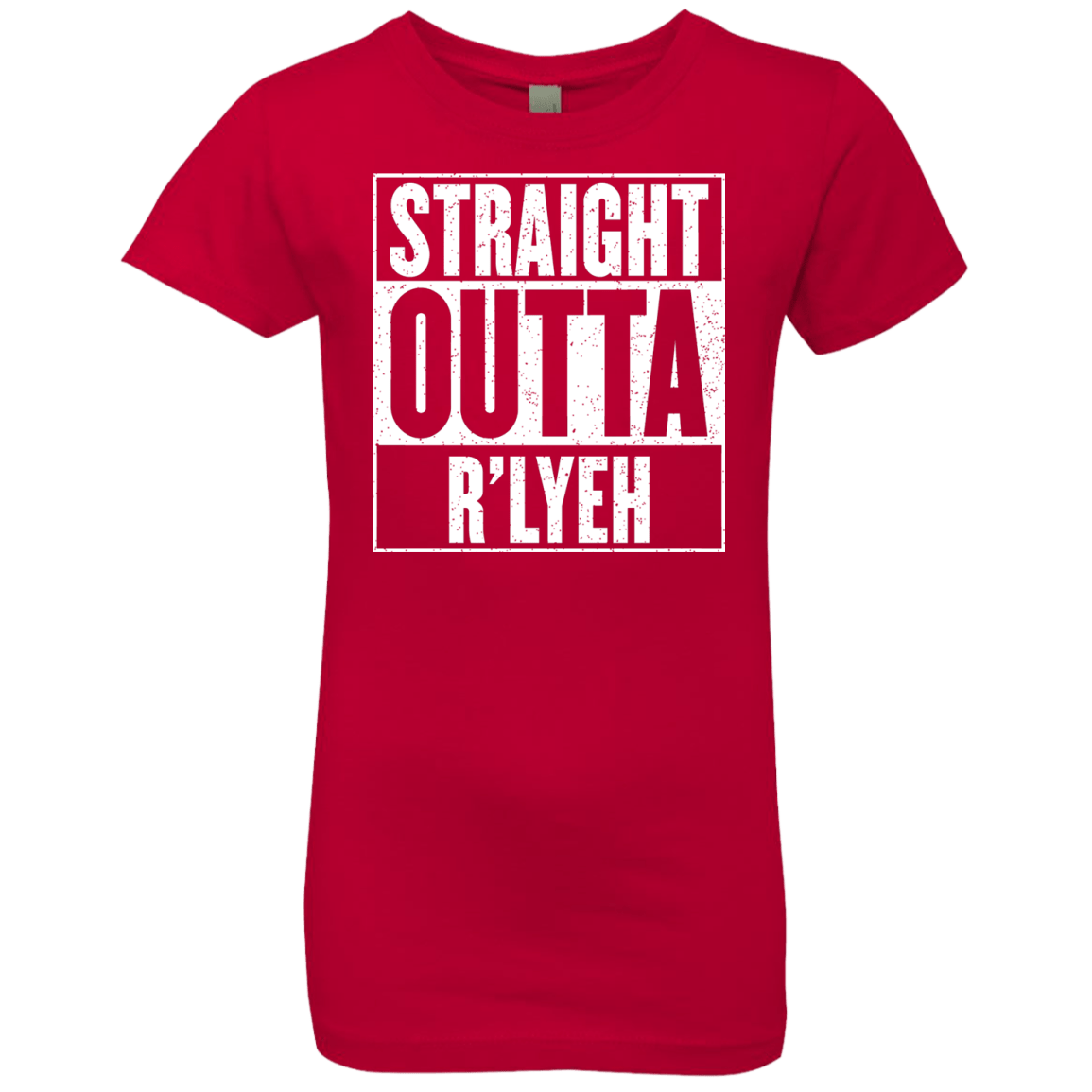 Straight Outta R'lyeh Girls Premium T-Shirt