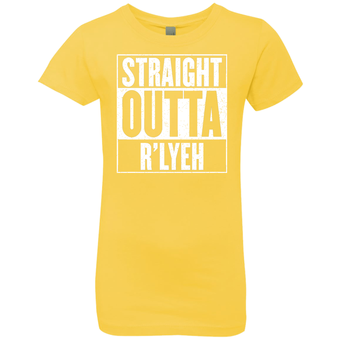 Straight Outta R'lyeh Girls Premium T-Shirt