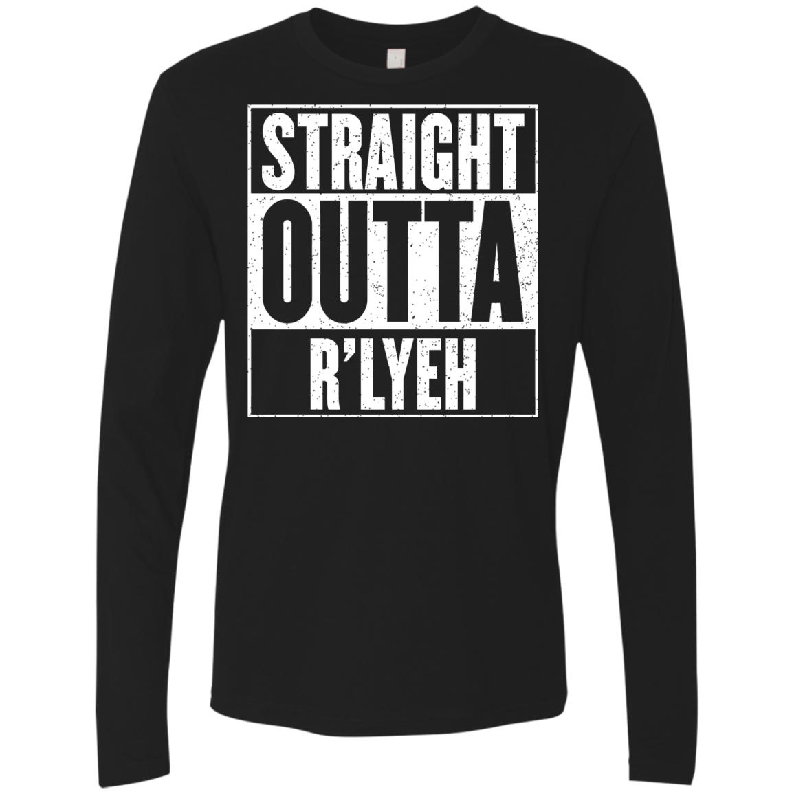 Straight Outta R'lyeh Men's Premium Long Sleeve