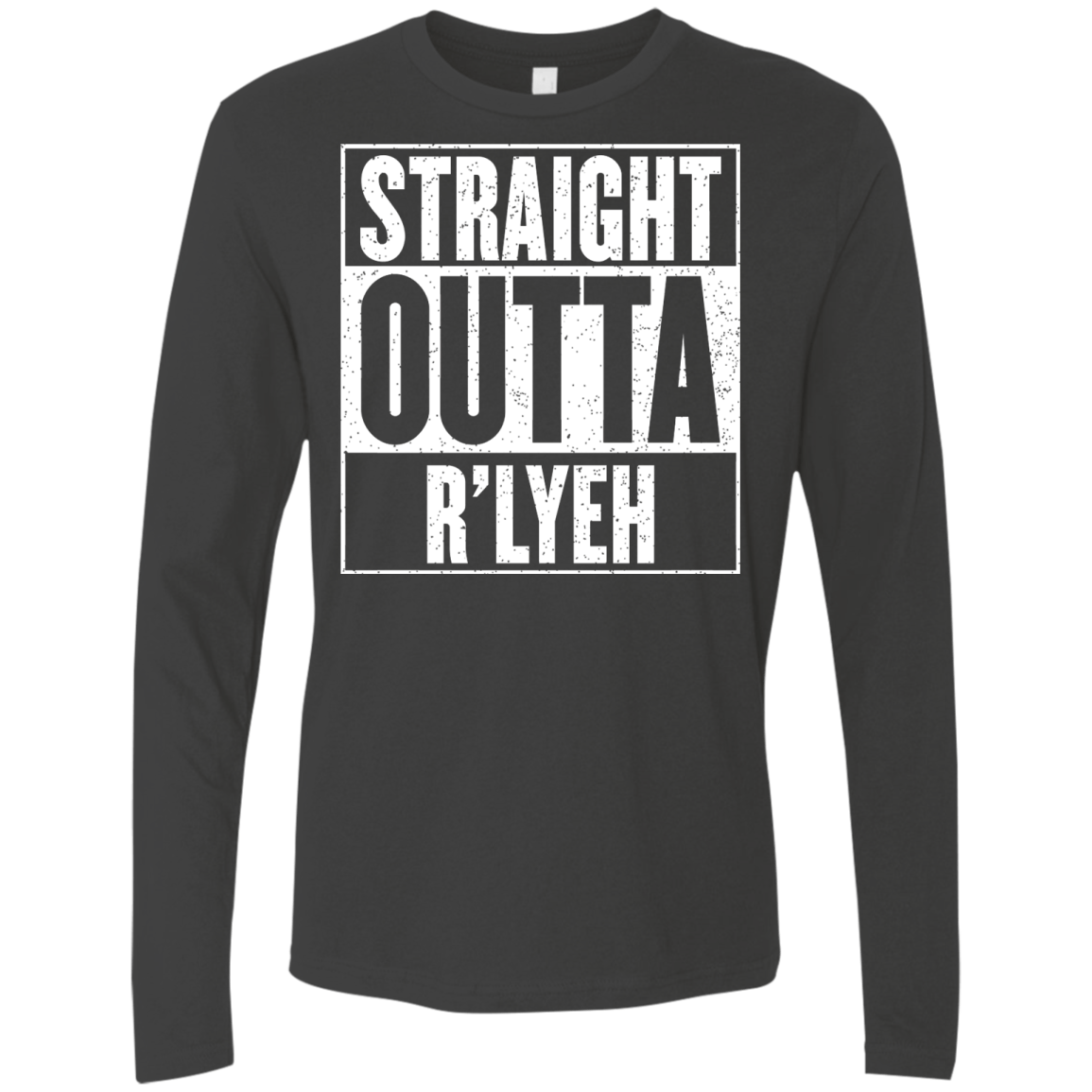 Straight Outta R'lyeh Men's Premium Long Sleeve