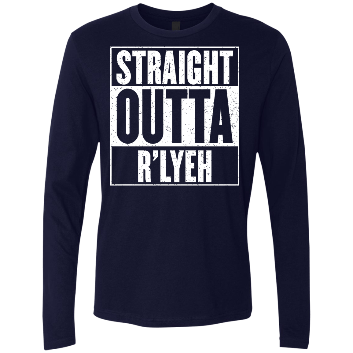 Straight Outta R'lyeh Men's Premium Long Sleeve