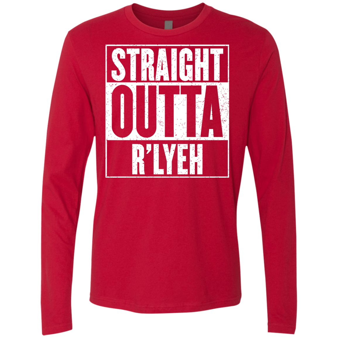 Straight Outta R'lyeh Men's Premium Long Sleeve