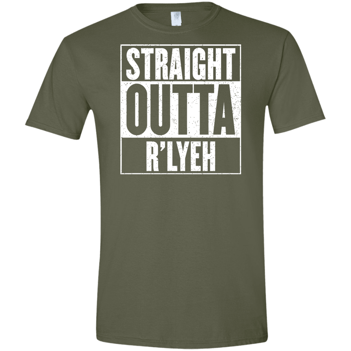 Straight Outta R'lyeh Men's Semi-Fitted Softstyle