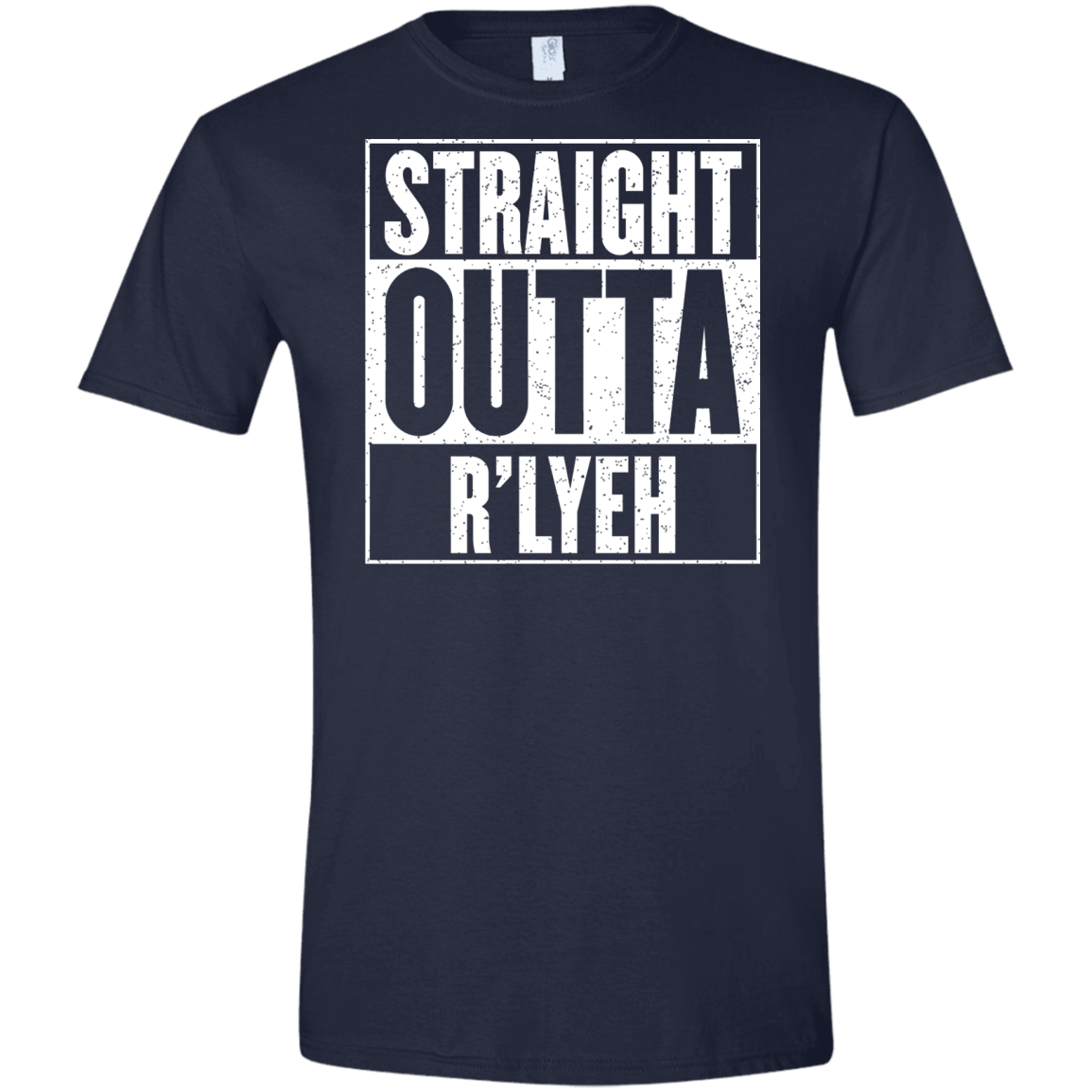 Straight Outta R'lyeh Men's Semi-Fitted Softstyle