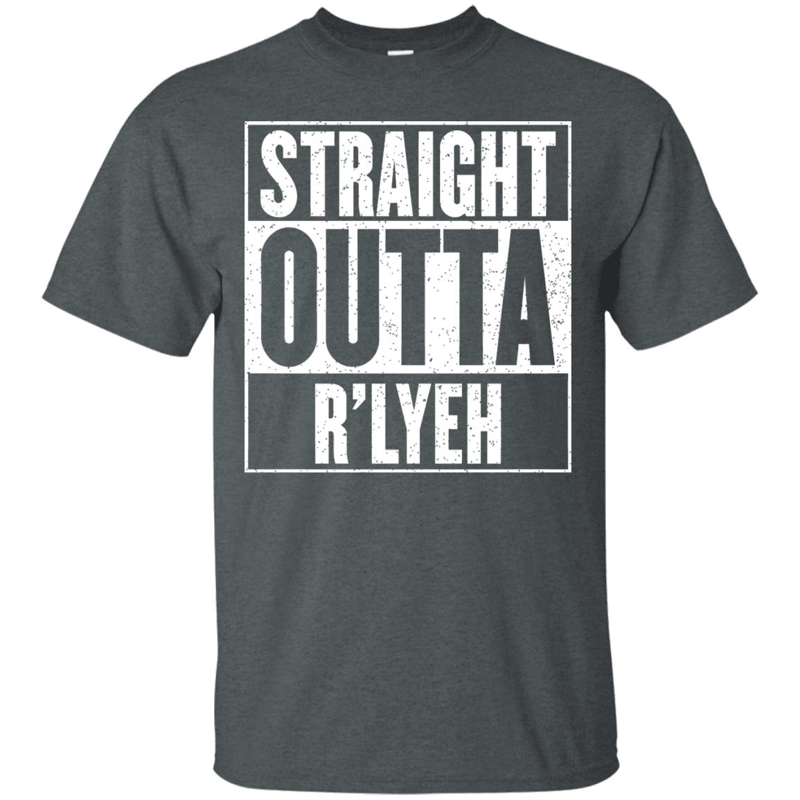 T-Shirts Dark Heather / S Straight Outta R'lyeh T-Shirt