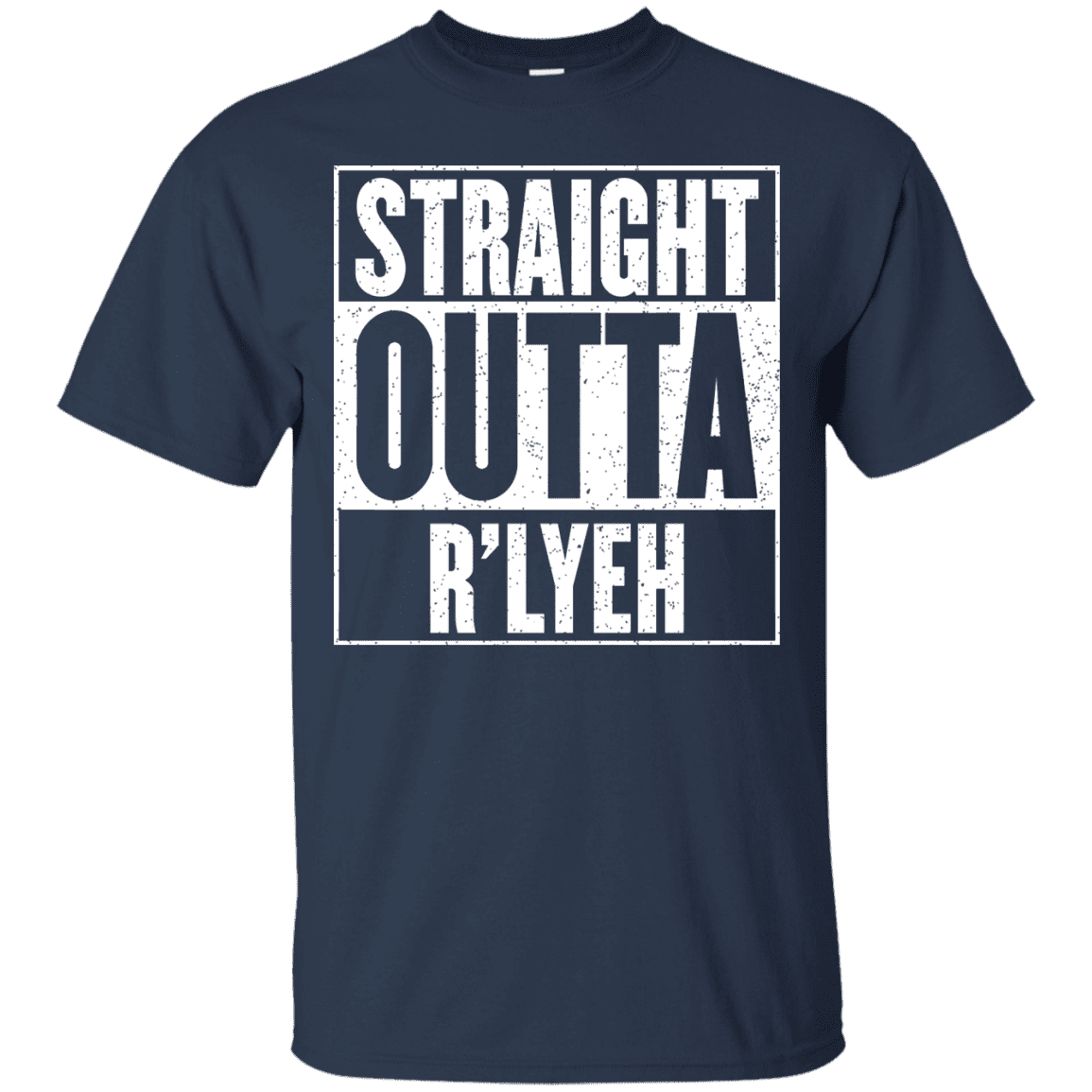 T-Shirts Navy / S Straight Outta R'lyeh T-Shirt