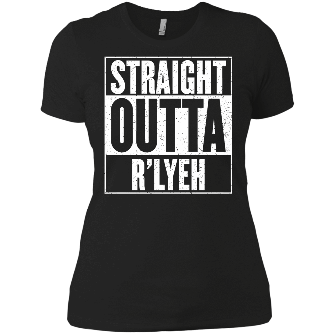 T-Shirts Black / X-Small Straight Outta R'lyeh Women's Premium T-Shirt