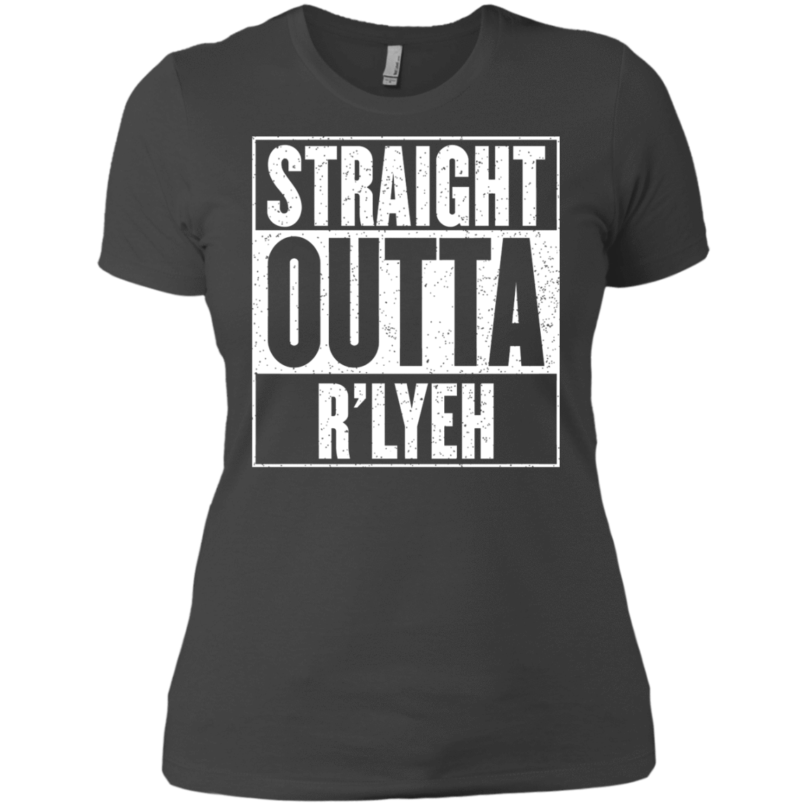 T-Shirts Heavy Metal / X-Small Straight Outta R'lyeh Women's Premium T-Shirt
