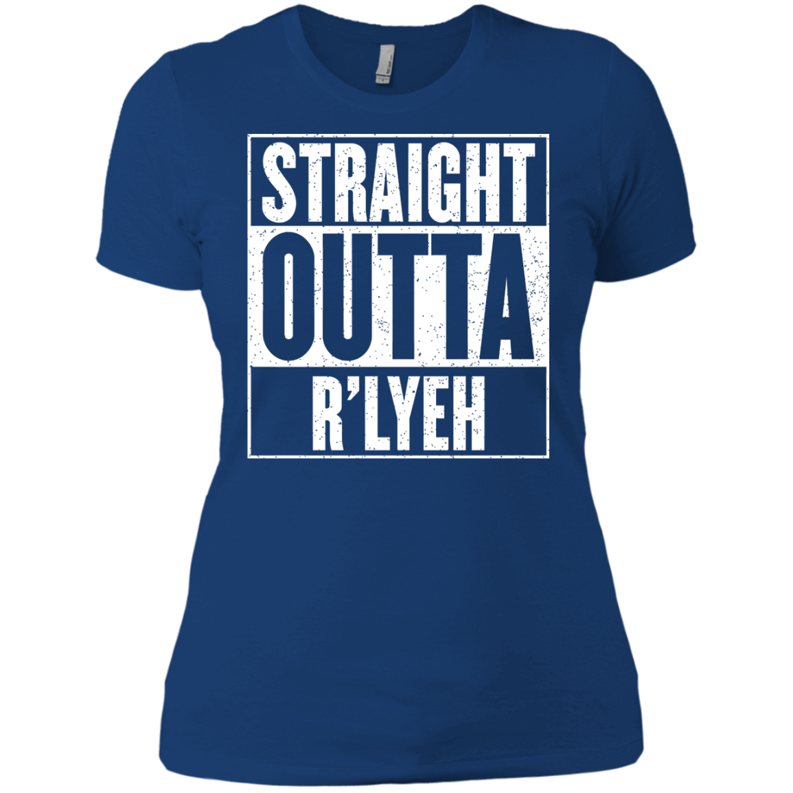 T-Shirts Royal / X-Small Straight Outta R'lyeh Women's Premium T-Shirt