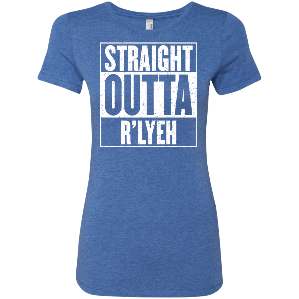 T-Shirts Vintage Royal / S Straight Outta R'lyeh Women's Triblend T-Shirt