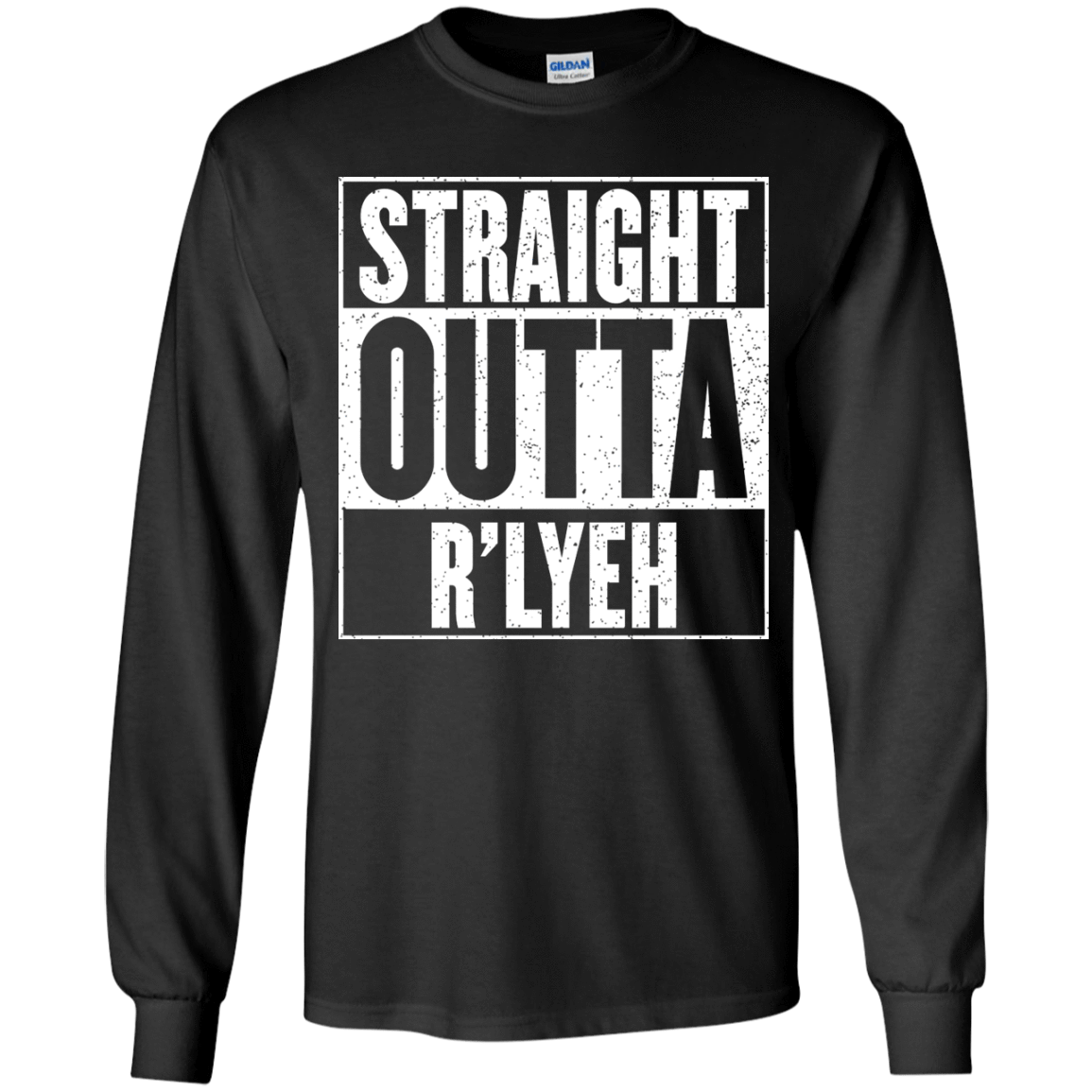 Straight Outta R'lyeh Youth Long Sleeve T-Shirt