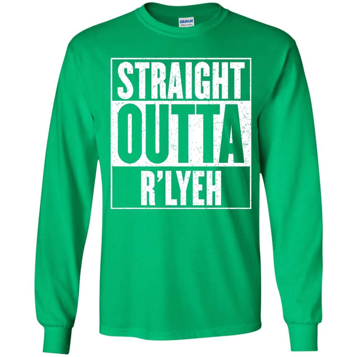 Straight Outta R'lyeh Youth Long Sleeve T-Shirt