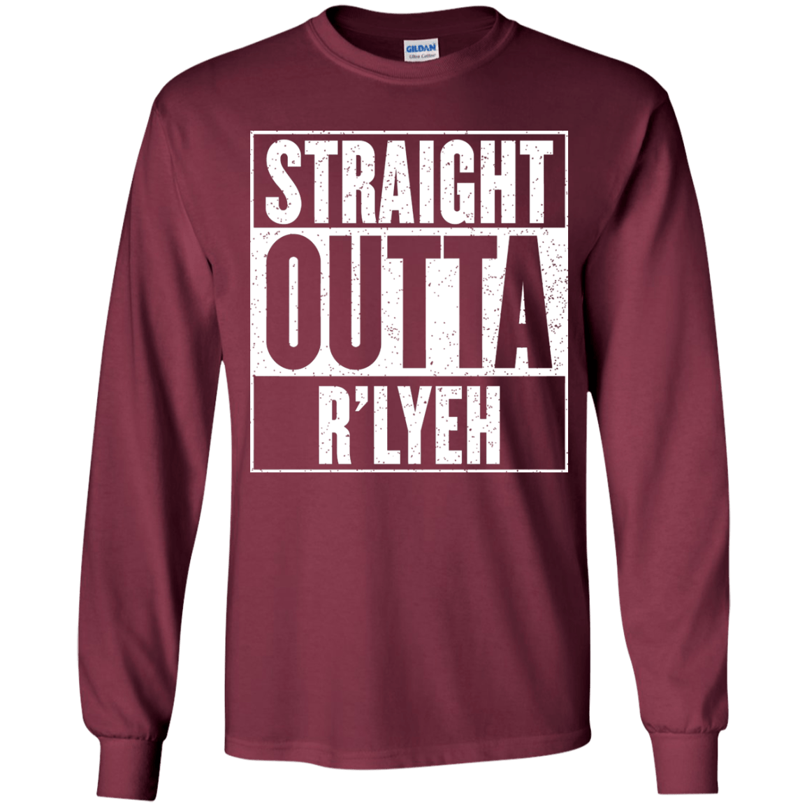 Straight Outta R'lyeh Youth Long Sleeve T-Shirt