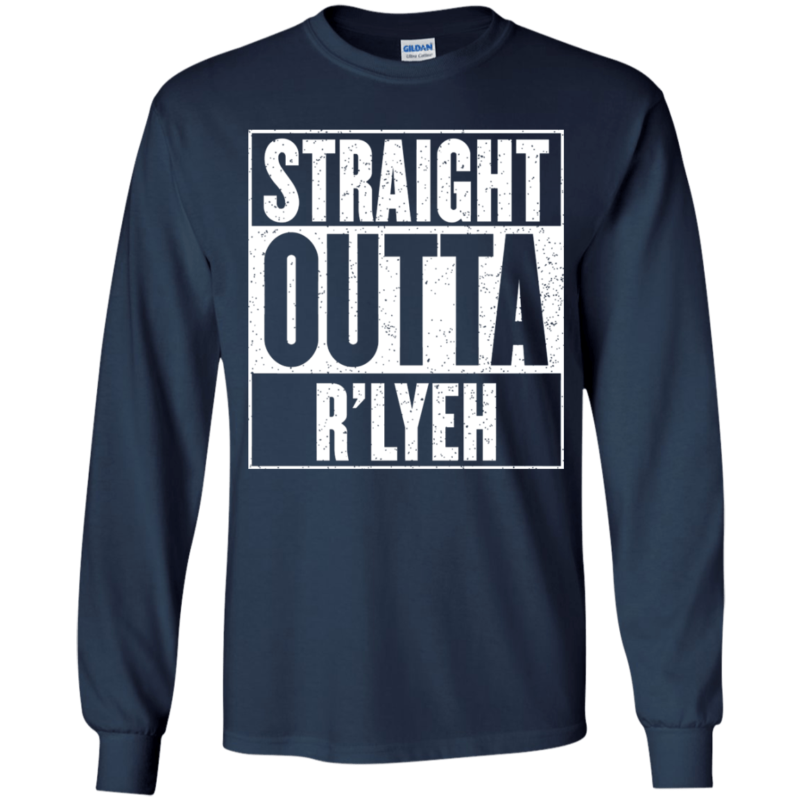 Straight Outta R'lyeh Youth Long Sleeve T-Shirt