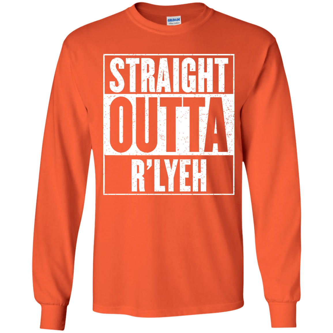Straight Outta R'lyeh Youth Long Sleeve T-Shirt