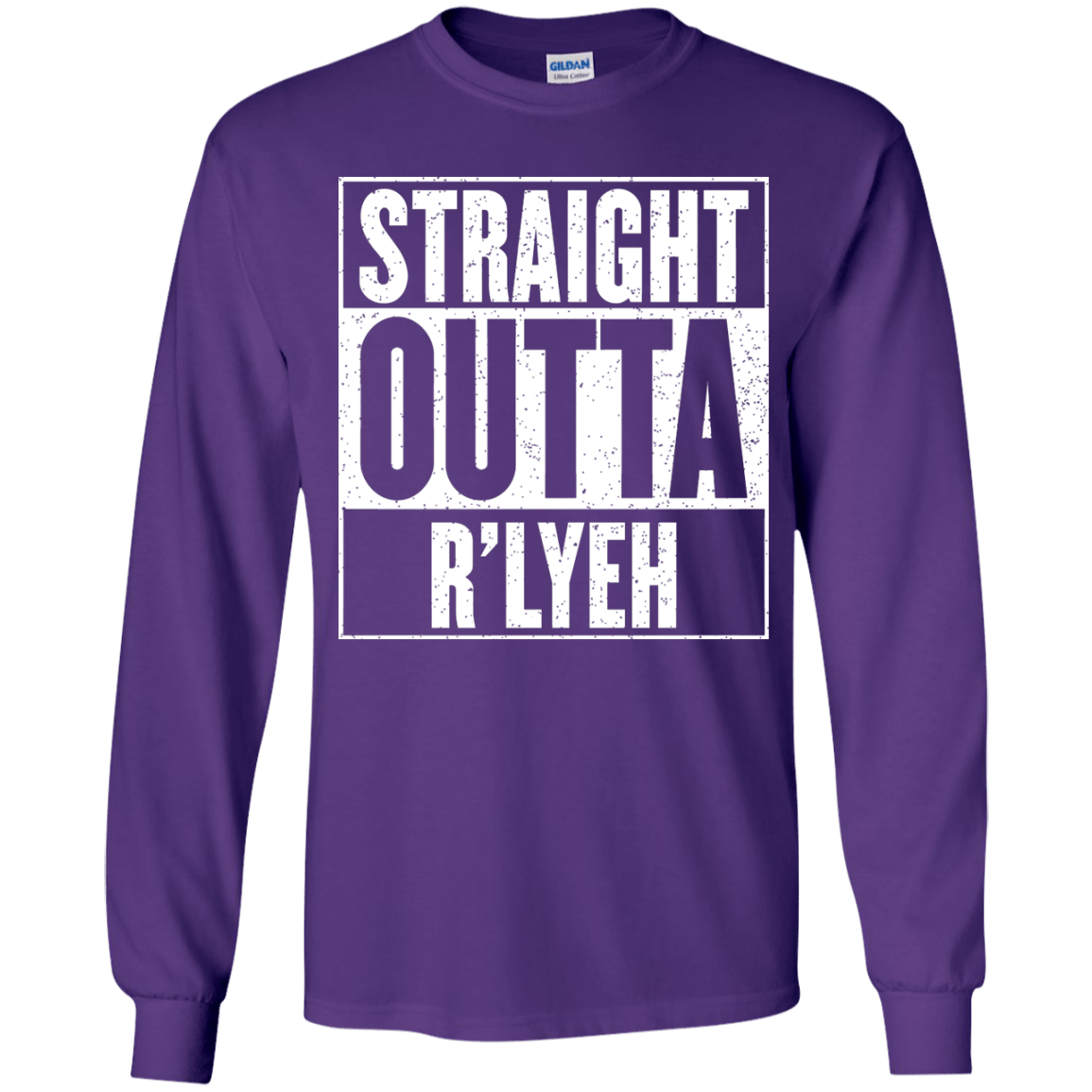Straight Outta R'lyeh Youth Long Sleeve T-Shirt