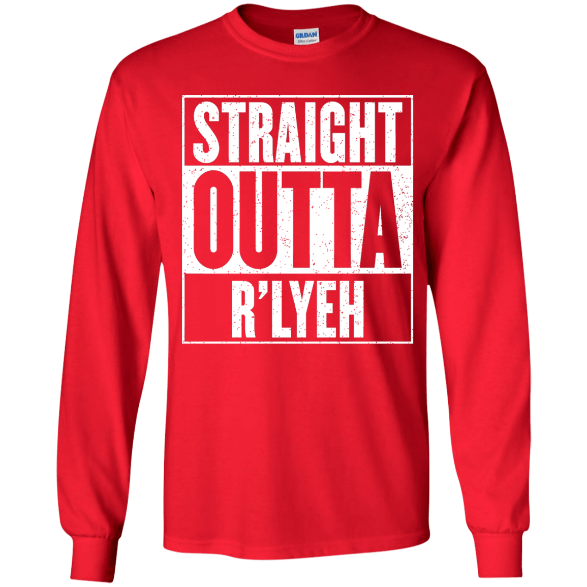 Straight Outta R'lyeh Youth Long Sleeve T-Shirt