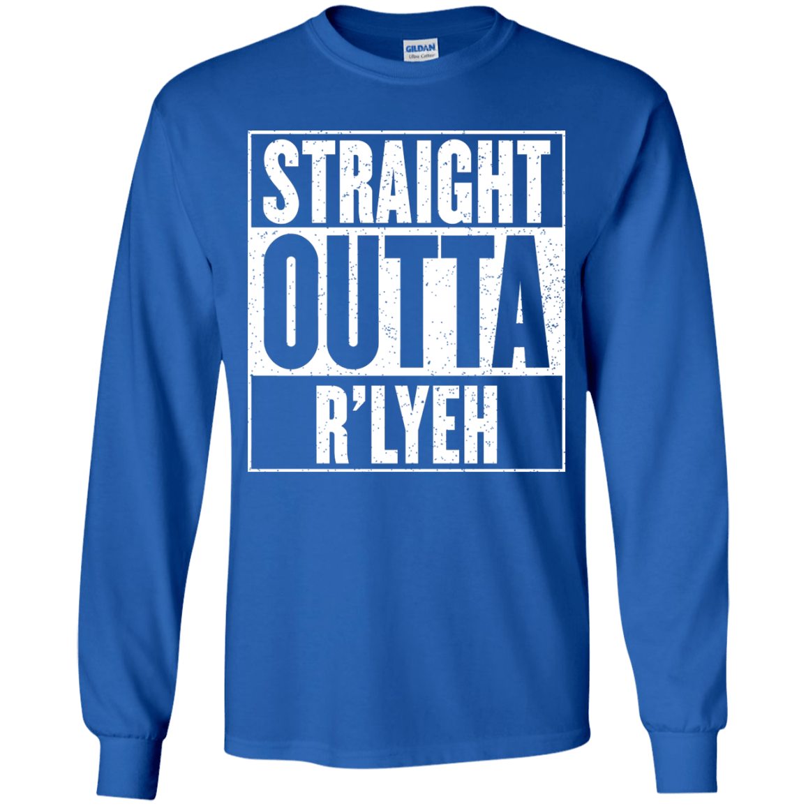 Straight Outta R'lyeh Youth Long Sleeve T-Shirt