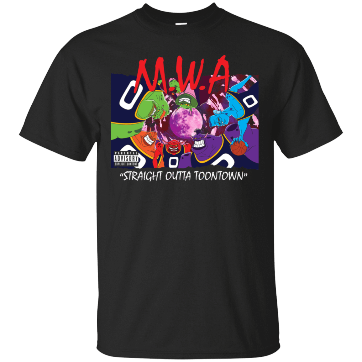 T-Shirts Black / S Straight Outta Toontown T-Shirt