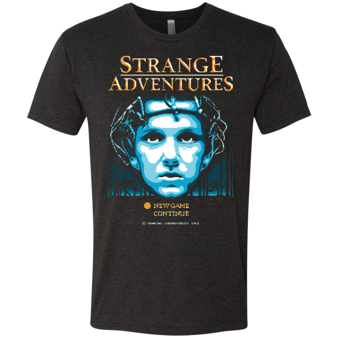 T-Shirts Vintage Black / Small Strange Adventures Men's Triblend T-Shirt