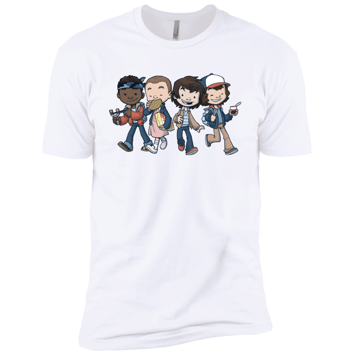 T-Shirts White / YXS Strange BFF Boys Premium T-Shirt