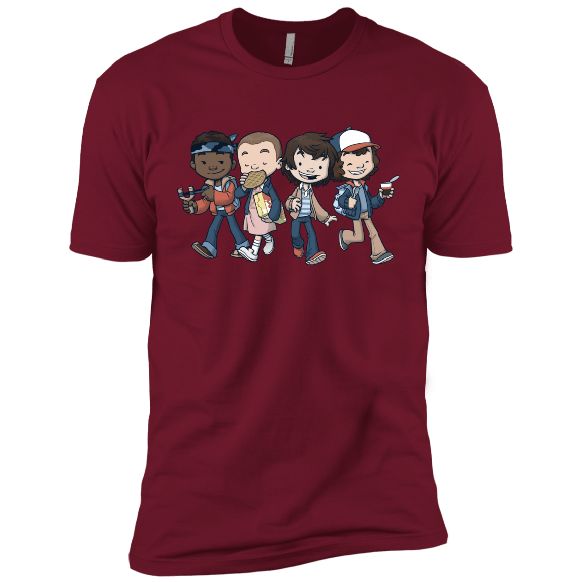 T-Shirts Cardinal / X-Small Strange BFF Men's Premium T-Shirt