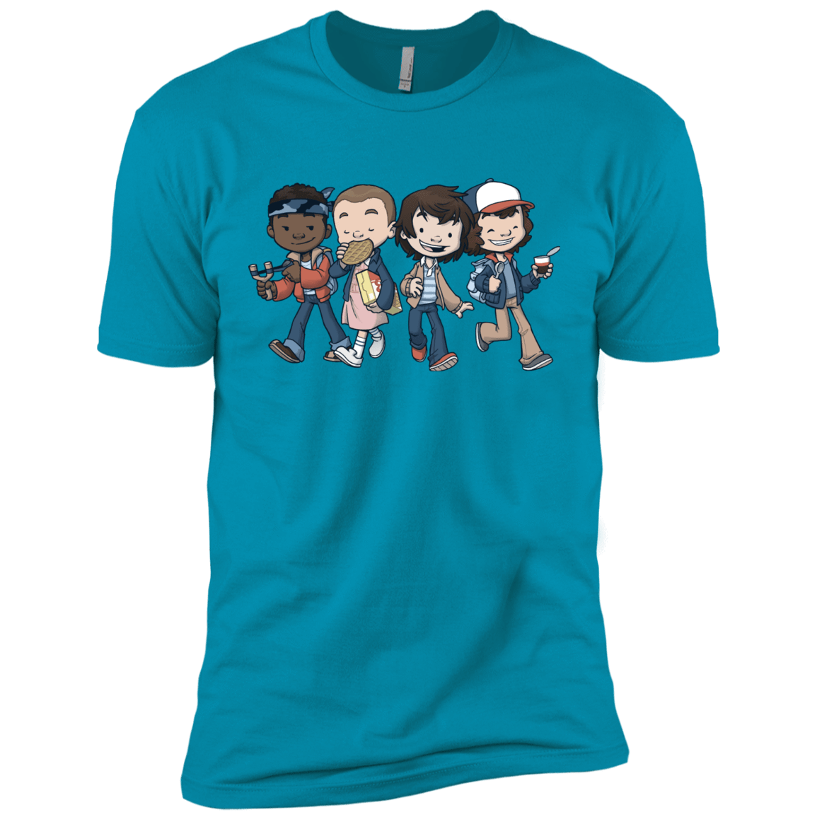 T-Shirts Turquoise / X-Small Strange BFF Men's Premium T-Shirt