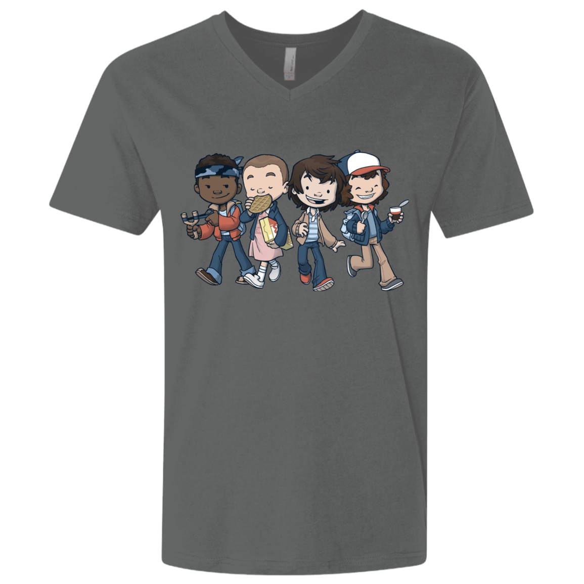 T-Shirts Heavy Metal / X-Small Strange BFF Men's Premium V-Neck