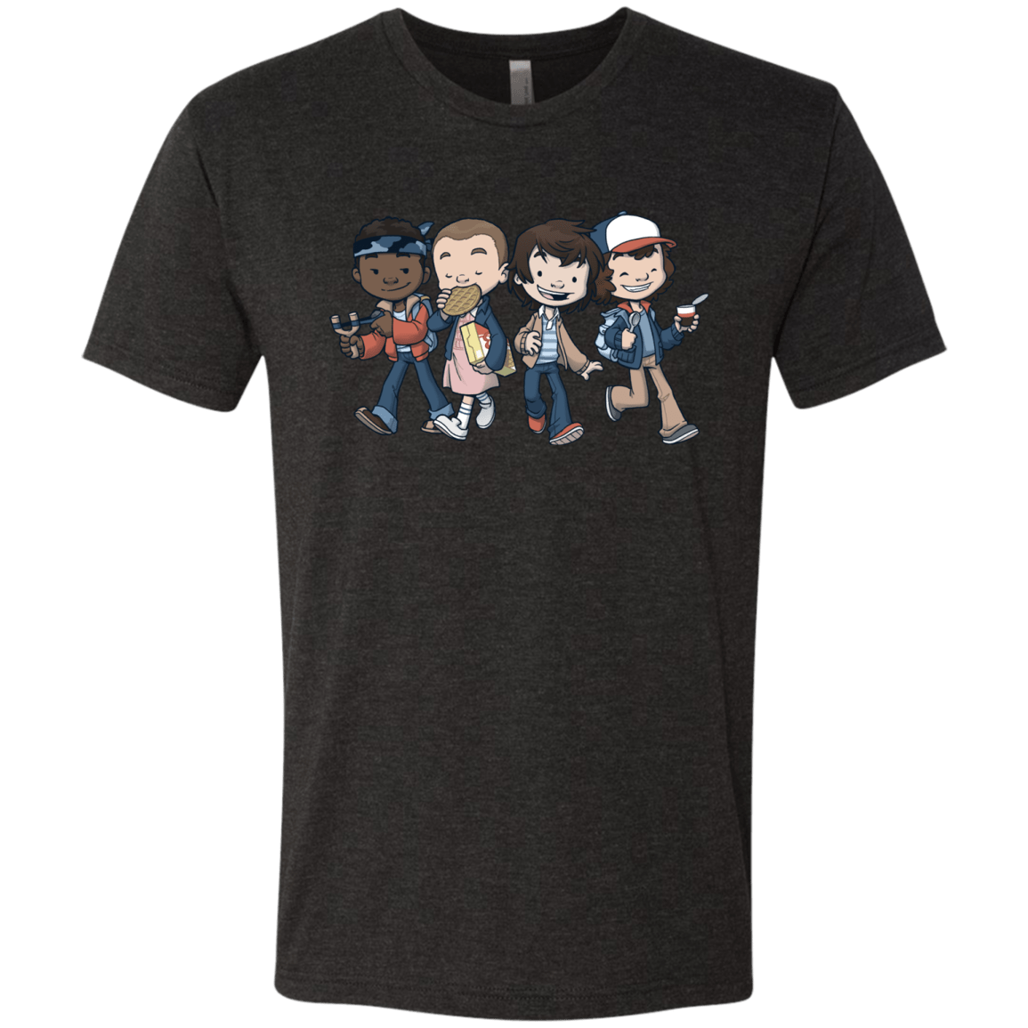 T-Shirts Vintage Black / Small Strange BFF Men's Triblend T-Shirt