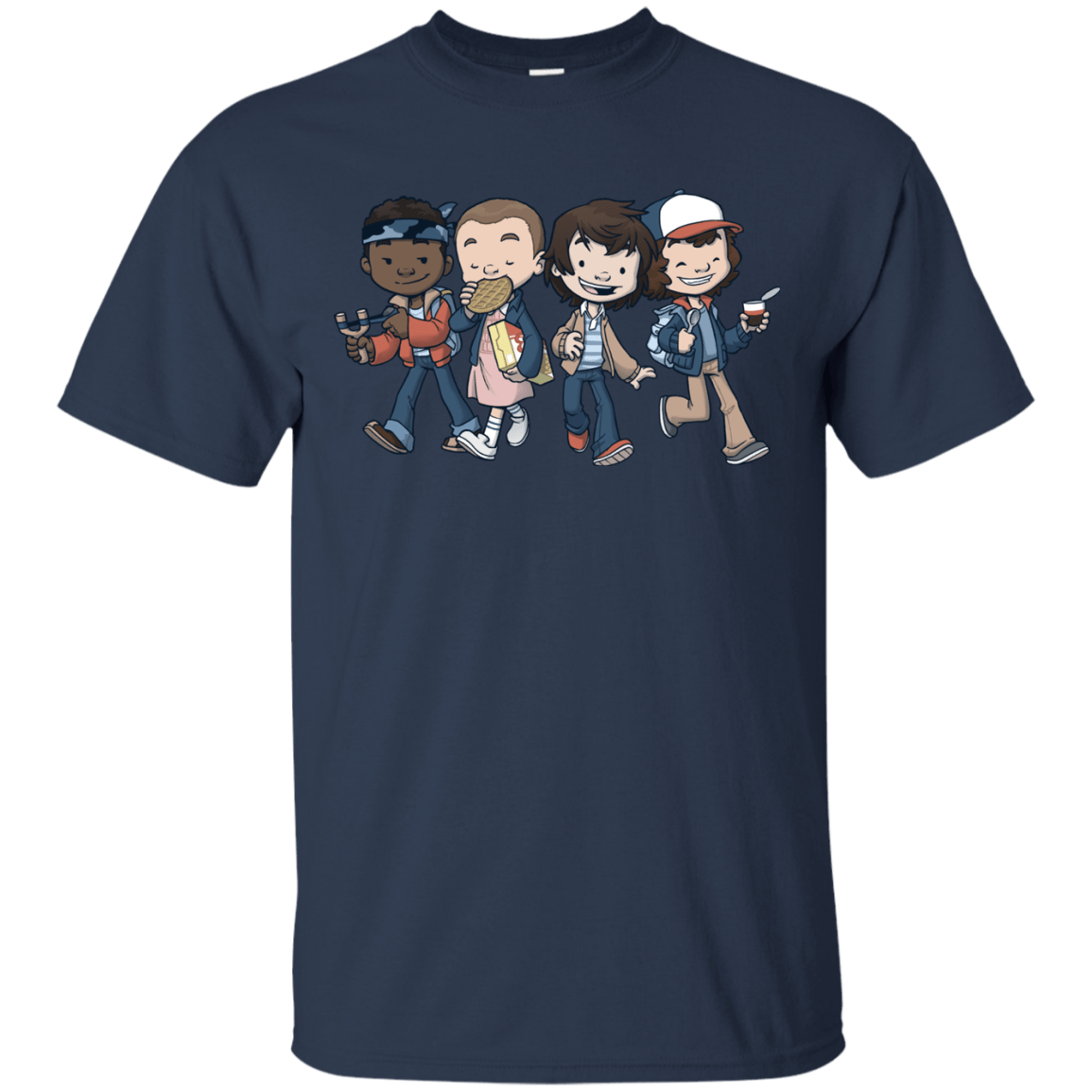 T-Shirts Navy / Small Strange BFF T-Shirt