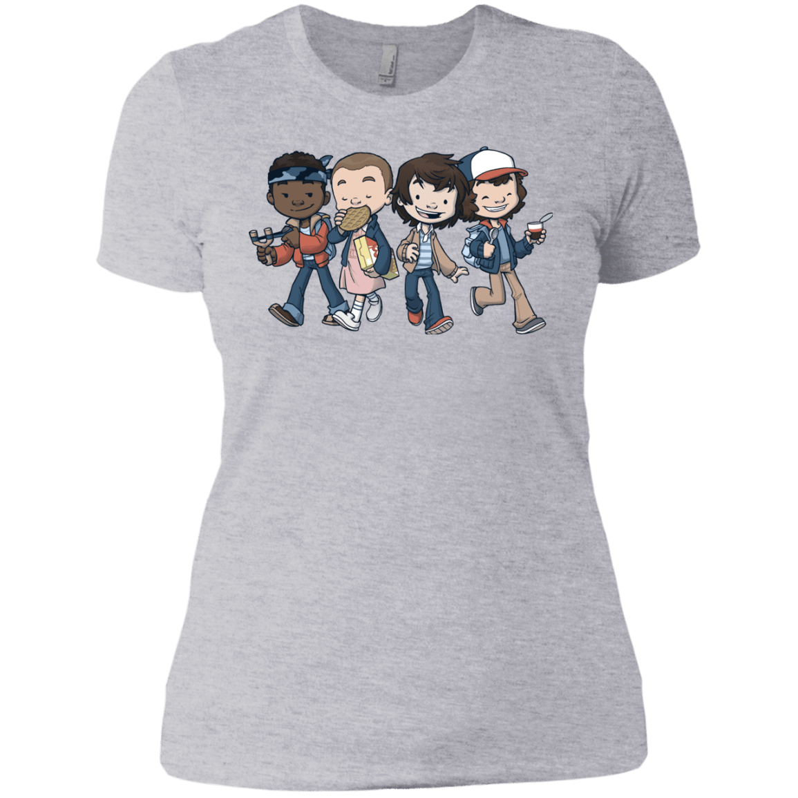 T-Shirts Heather Grey / X-Small Strange BFF Women's Premium T-Shirt
