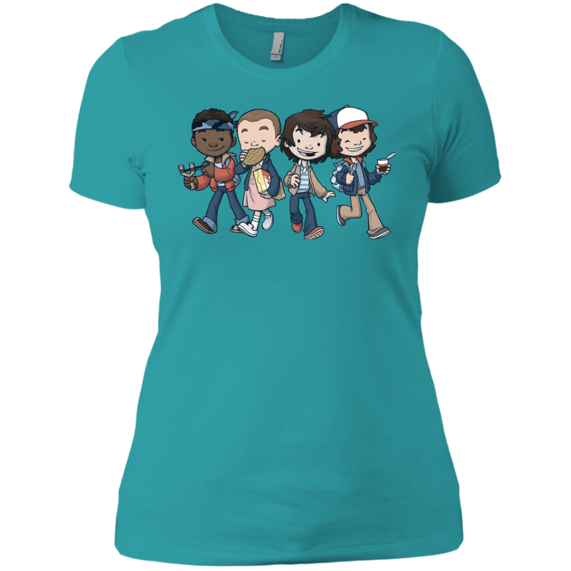 T-Shirts Tahiti Blue / X-Small Strange BFF Women's Premium T-Shirt