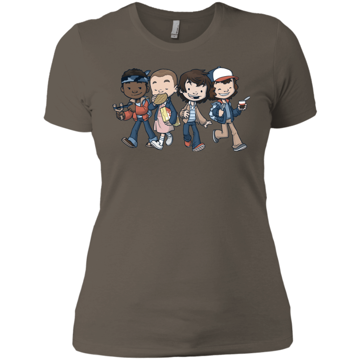 T-Shirts Warm Grey / X-Small Strange BFF Women's Premium T-Shirt