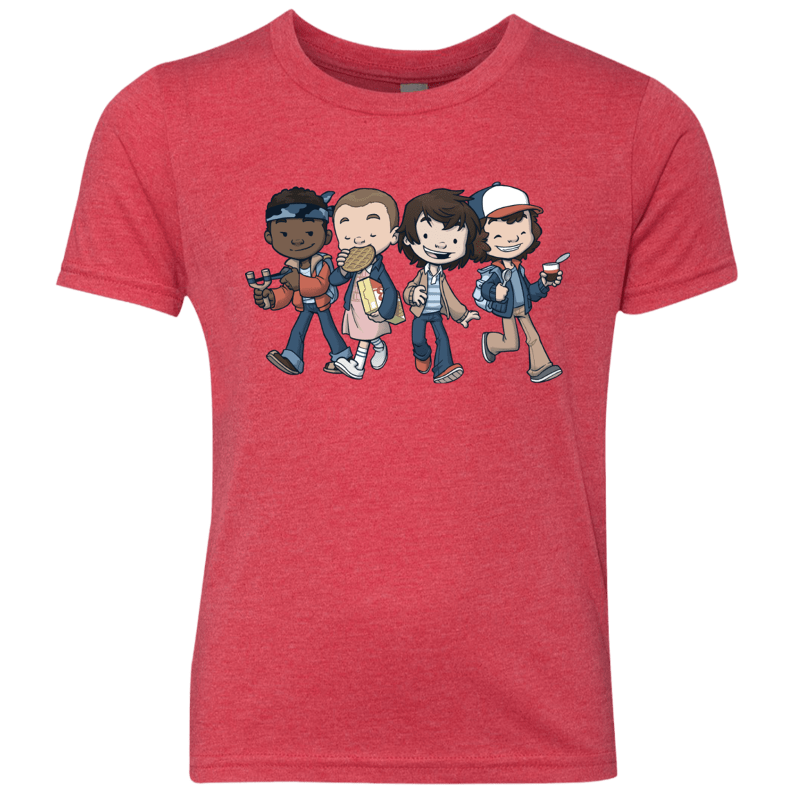 T-Shirts Vintage Red / YXS Strange BFF Youth Triblend T-Shirt