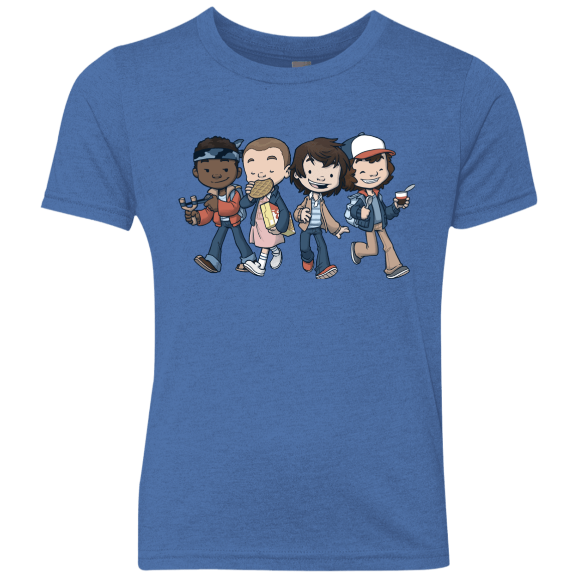 T-Shirts Vintage Royal / YXS Strange BFF Youth Triblend T-Shirt