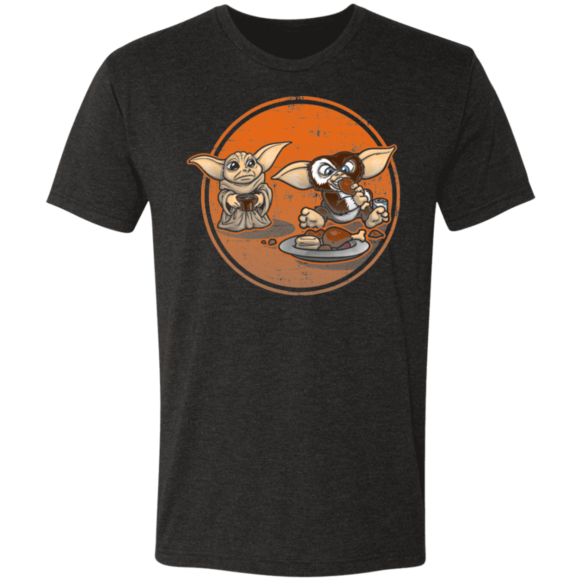 T-Shirts Vintage Black / S Strange Cutefellows Men's Triblend T-Shirt