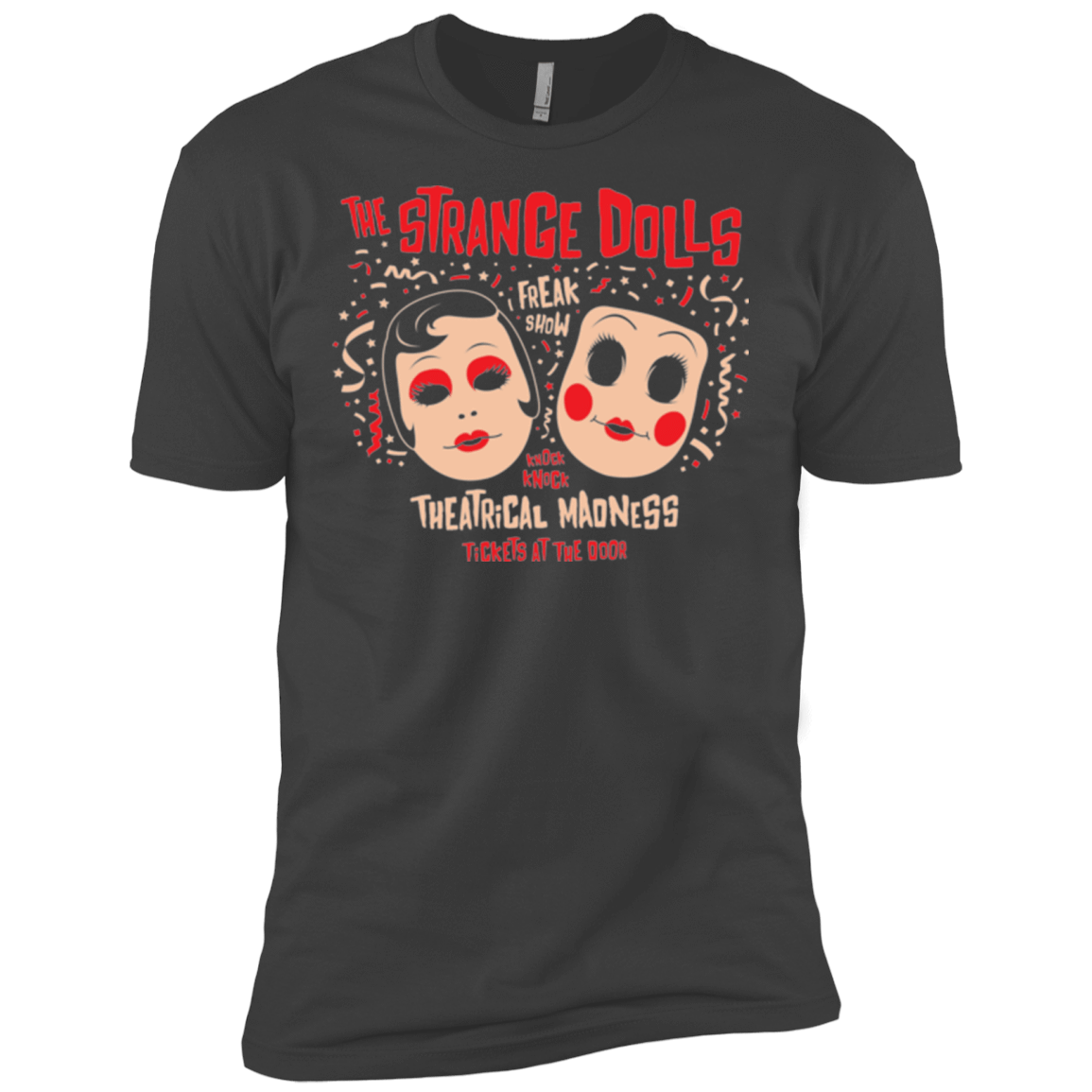 T-Shirts Heavy Metal / X-Small STRANGE DOLLS Men's Premium T-Shirt