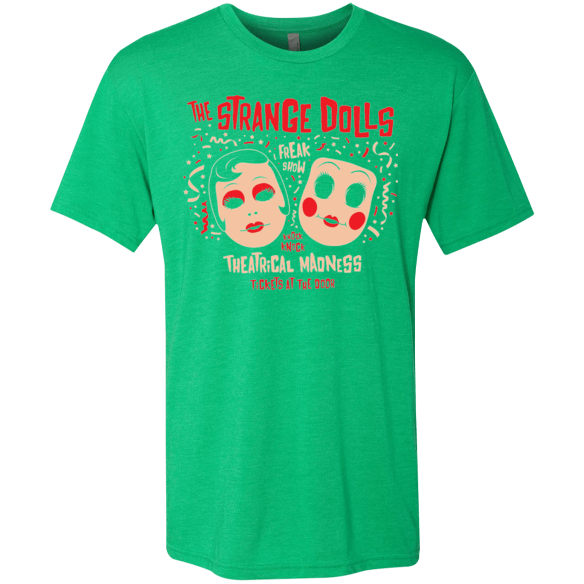 T-Shirts Envy / Small STRANGE DOLLS Men's Triblend T-Shirt