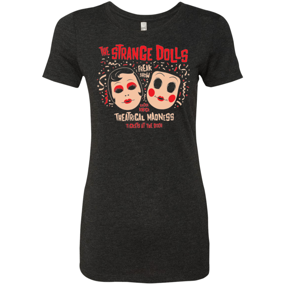 T-Shirts Vintage Black / Small STRANGE DOLLS Women's Triblend T-Shirt
