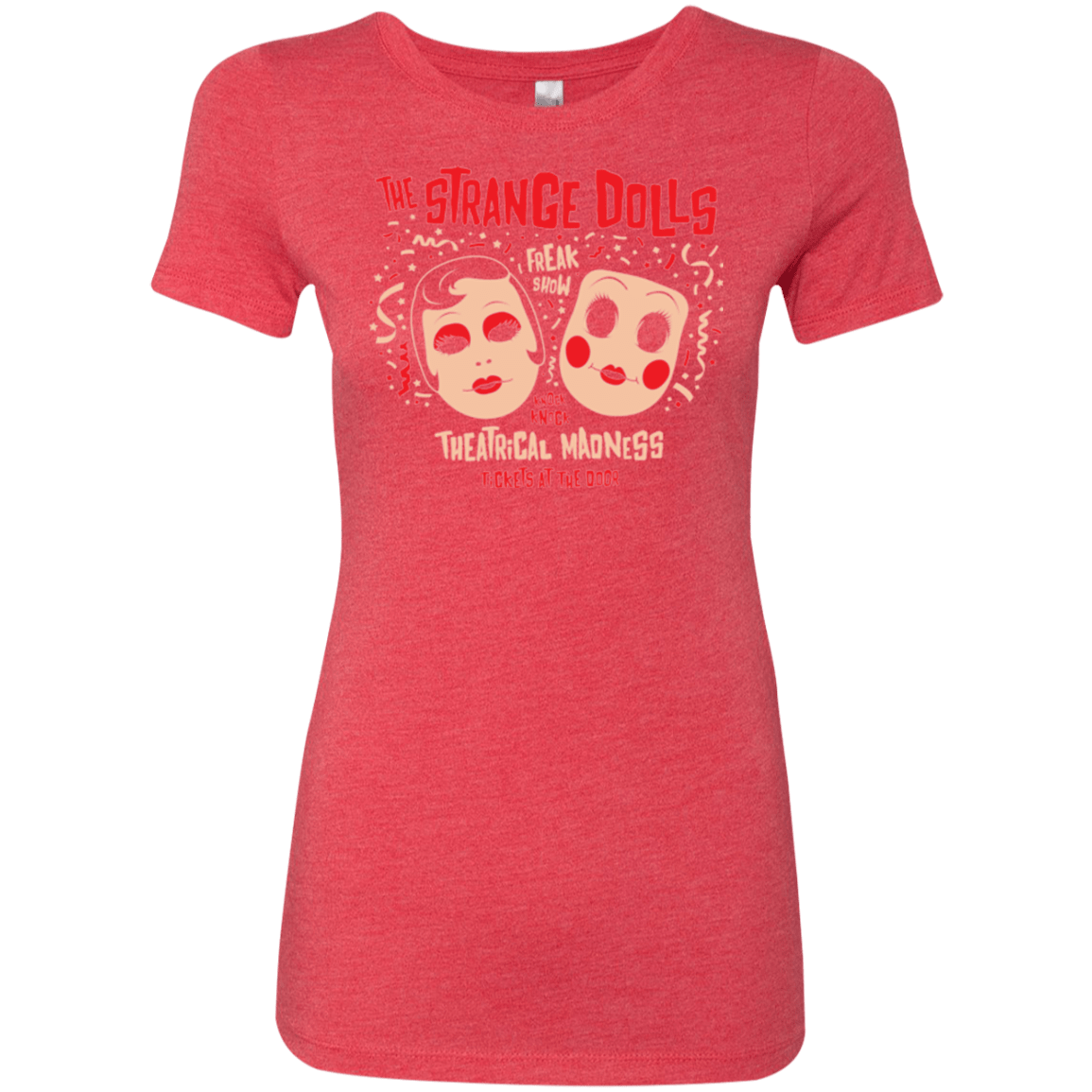 T-Shirts Vintage Red / Small STRANGE DOLLS Women's Triblend T-Shirt