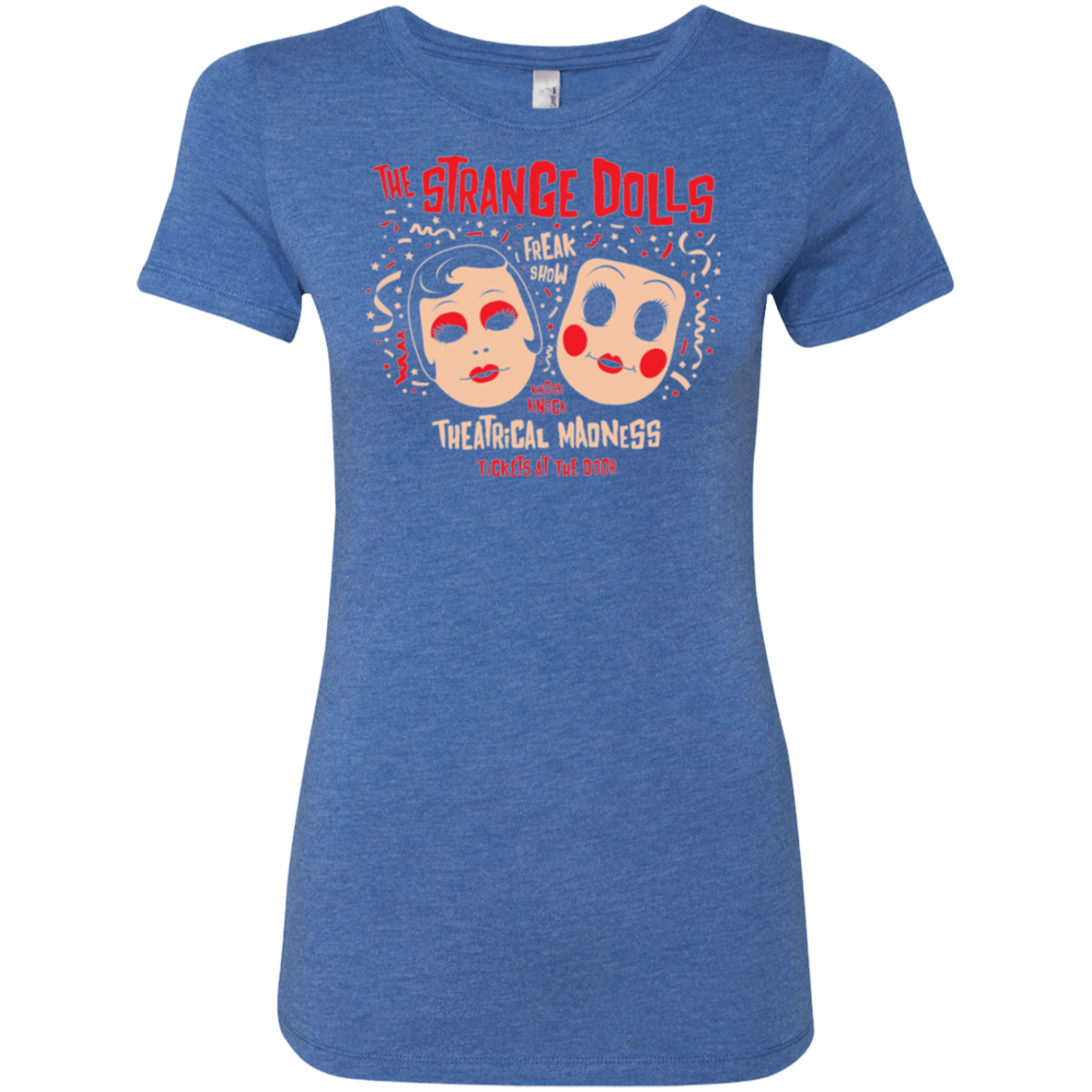 T-Shirts Vintage Royal / Small STRANGE DOLLS Women's Triblend T-Shirt