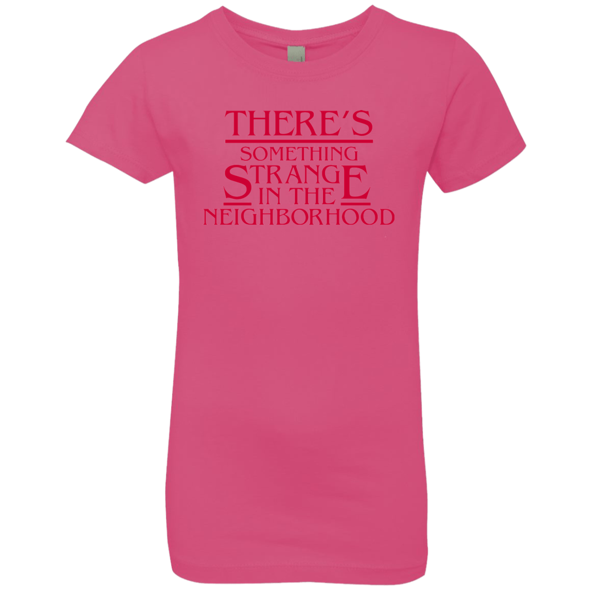 T-Shirts Hot Pink / YXS Strange Hawkins Girls Premium T-Shirt