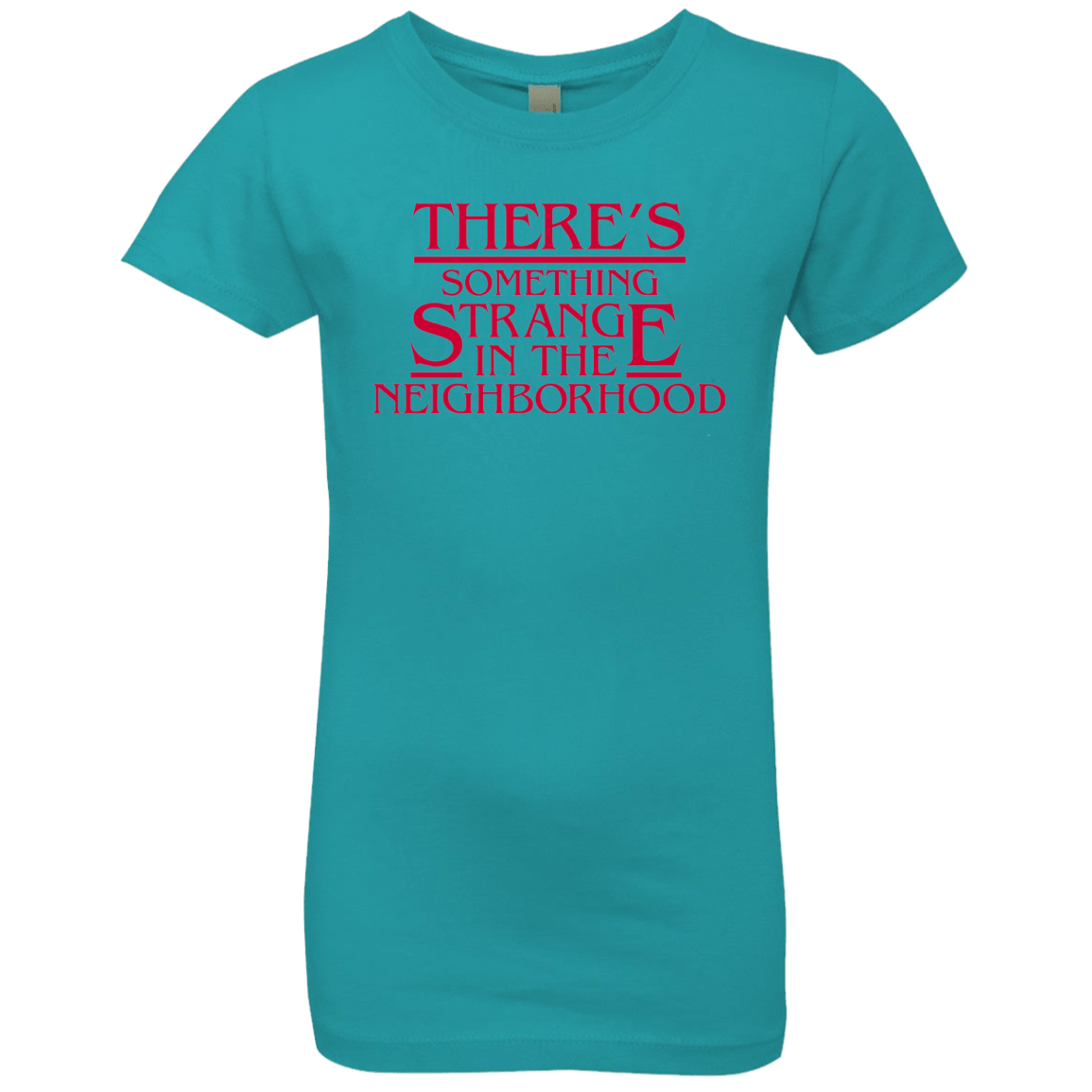 T-Shirts Tahiti Blue / YXS Strange Hawkins Girls Premium T-Shirt